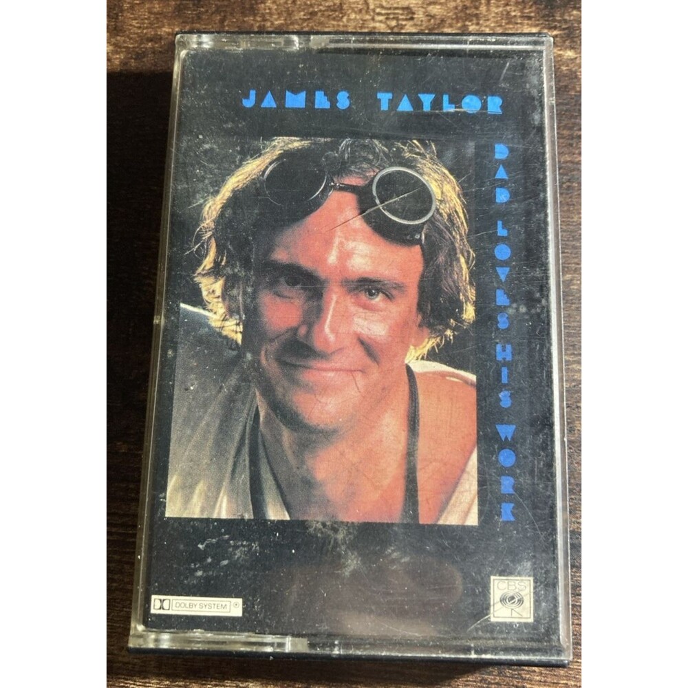 James Taylor Dad Loves His Work Cassette Tape 1990 Columbia Soft Rock Folk Rock